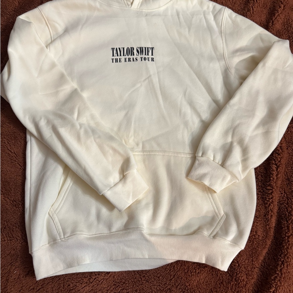 Taylor Swift Eras Tour Official White Concert Sweatshirt